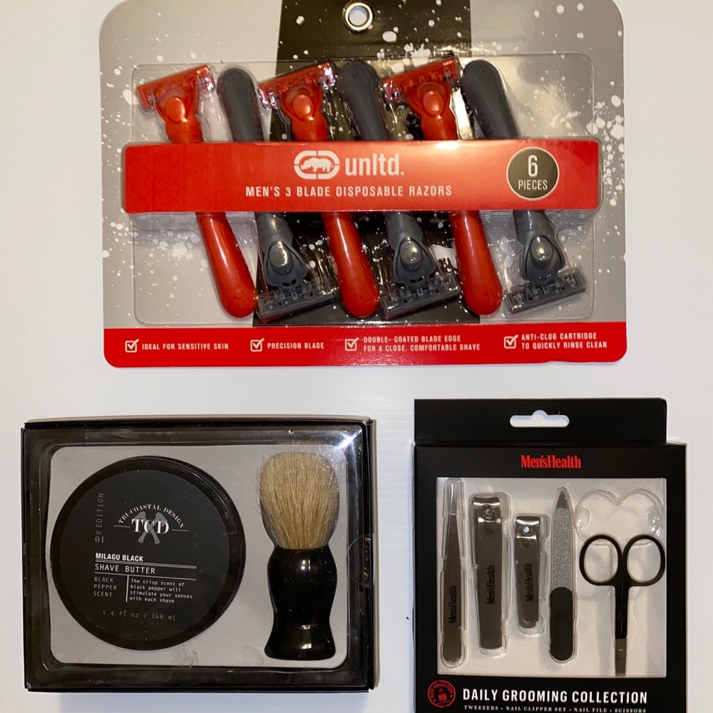 💥Men’s Grooming Kit (Razors, Tweezers, Shaving)💥